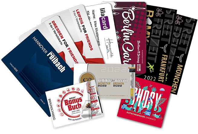 2 zu 1 Partner Vorteilskarten Transporter